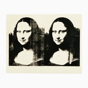 Andy Warhol, Doppelte Mona Lisa, Digitaldruck