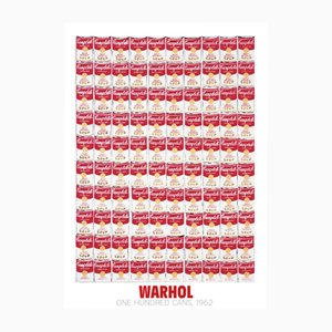 Andy Warhol, cent canettes, impression numérique