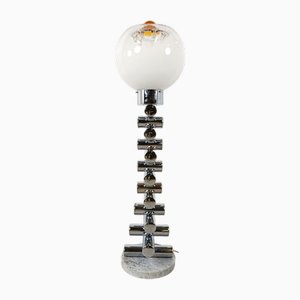 Lámpara de pie vintage atribuida a Mazzega, años 60