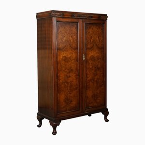 Burr Walnut Double Wardrobe from Waring & Gillow Lancaster, 1920s