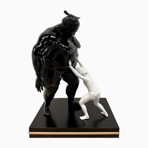 Johan Friso, David Against Goliath, Homage to Ray Kennedy, 2000s, Resin