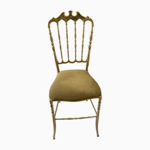 Vintage Chair in Brass