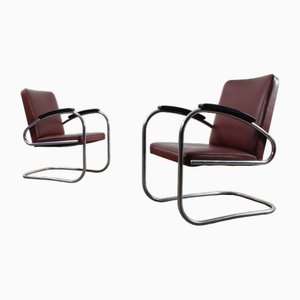 Vintage Bauhaus Chair, 1950s, Set of 2