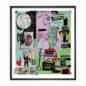 Jean-Michel Basquiat, En italiano, 1983/2021, Impresión