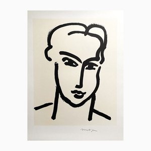 Henri Matisse, Katia, Grande Lithographie, 20ème Siècle