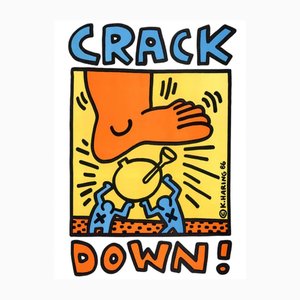 Keith Haring, Crack Down, 1986, Druck
