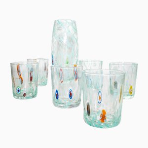 Bicchieri della collezione Mu di Maryana Iskra per Ribes the Art of Glass, set di 7, set di 7