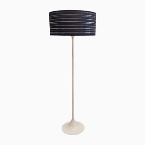 Floor Lamp in Lacquered Steel, France, 1970s