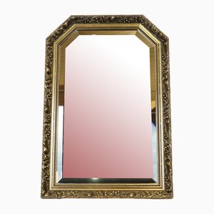 Vintage Gold Ornate Wall Mirror with Carved Details