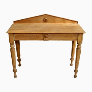 Army & Navy Victorian Oak Hall Table, 1880s