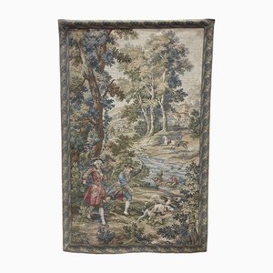 Wall Tapestry Decorated with a Hunting Scene, 20th Century