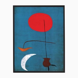 Joan Miro, Design for a Tapestry, 1972, Stampa, Incorniciato