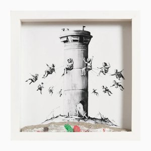 Banksy, hotel amurallado, box set, 2017, impresión