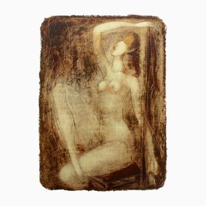 Sergei Timochow, Nude, 2003, Mixed Media & Monotype on Paper