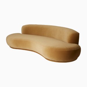 3-Seater Sofa in Mohair Velvet