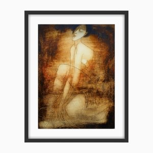 Sergei Timochow, Nude, 2009, Mixed Media & Monotype on Paper