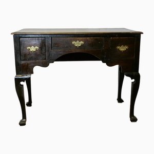 18th Century Oak Low Boy Desk