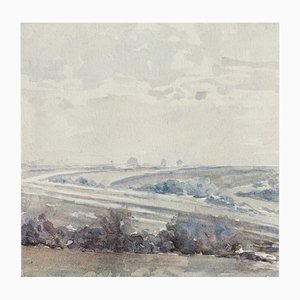 Agnieszka Staak-Janczarska, Winterlandschaft, Aquarell, 2017