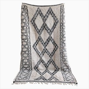 Black & White Marmoucha Rug