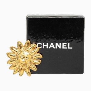 Löwenkopf Kostümbrosche von Chanel