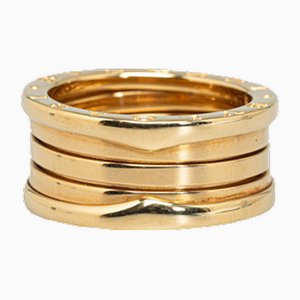 18 Karat Gelbgold Ring mit drei Bändern von Bvlgari