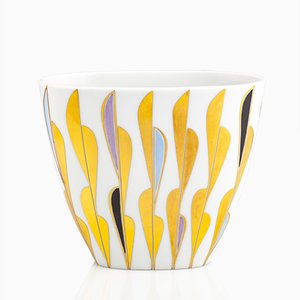Archiv Flowerpot Shape Vase from Pamono x KPM, 2018