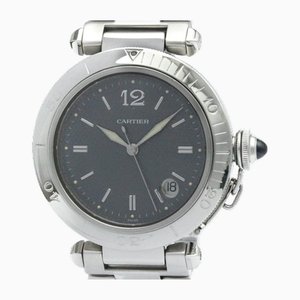 Pasha 38 Stainless Steel Automatic Mens Watch from Cartier