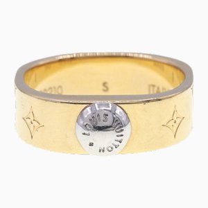 Berg Nanogram in Gold & Silver Metal Ring by Louis Vuitton