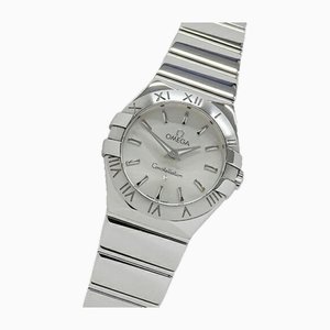 Constellation Ladies Quartz Stainless Steel & Silver Polished Watch from Omega