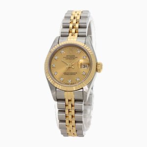 Datejust Diamond Stainless Steel Watch from Rolex