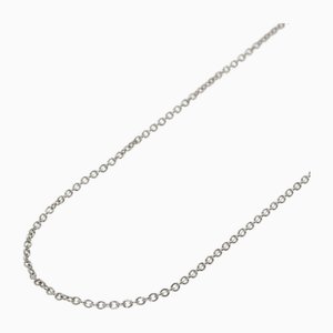Collar de cadena de plata de Tiffany & Co.