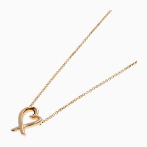 Collar Loving Heart en oro rosa de Tiffany & Co.