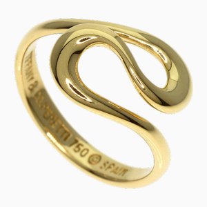 Yellow Gold Wave Ring from Tiffany & Co.