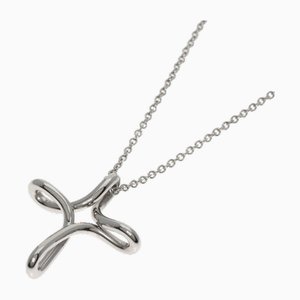 Patinum Infinity Cross Necklace from Tiffany & Co.