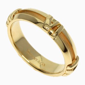 Yellow Gold Atlas Numeric Ring from Tiffany & Co.