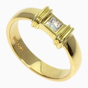 Yellow Gold Stacking Diamond Ring from Tiffany & Co.