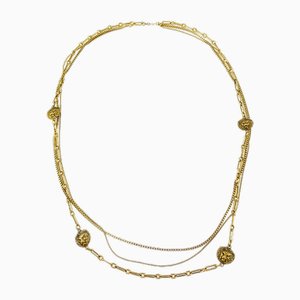 Lion Gold Chain Necklace from Chanel