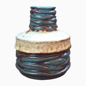 Westdeutsche Terrakotta Vase von Carstens, 1970er