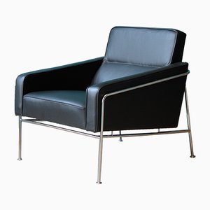 Mid-Century 3300 Lounge Chair by Arne Jacobsen for Fritz Hansen