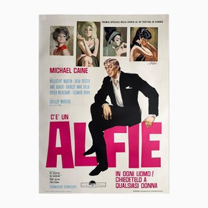Italian Alfie 2 Sheet Film Poster by Sandro Symeoni, 1966
