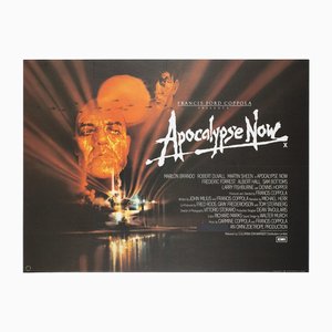 Apocalypse Now Uk Quad Film Poster by Bob Peak, 1979
