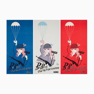 Babette Goes to War Posters, 1959, Set of 3