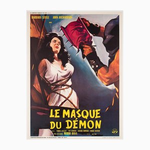 Französisches Moyenne Filmplakat zum Schwarzen Sonntag, 1961