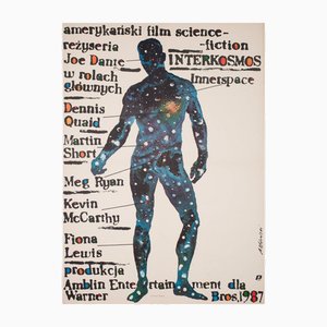 Innerspace Polish B1 Film Poster by Andrzej Pagowski, 1989