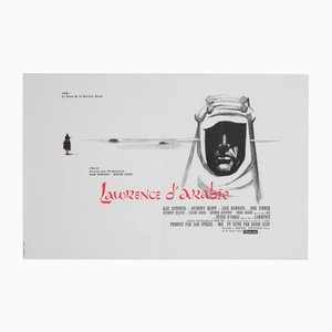 Póster de la pequeña película francesa Lawrence of Arabia de Georges Kerfyser, 1963