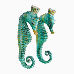 Seahorse Sculptures from ACABBO Amalfi, Set of 2