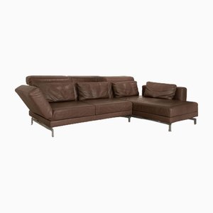 Leather Moule Corner Sofa from Brühl