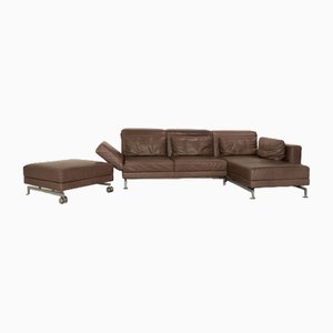 Leather Moule Living Room Set from Brühl, Set of 2