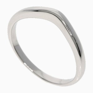 Corona Curve Ring in Platinum from Bvlgari