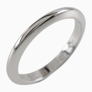 Platinum Knife Edge Ring from Cartier